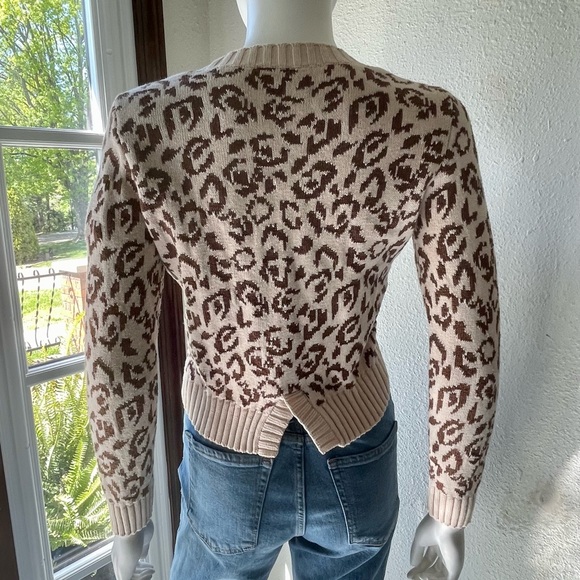 Kate Spade Leopard Print Cardigan - Picture 11 of 13